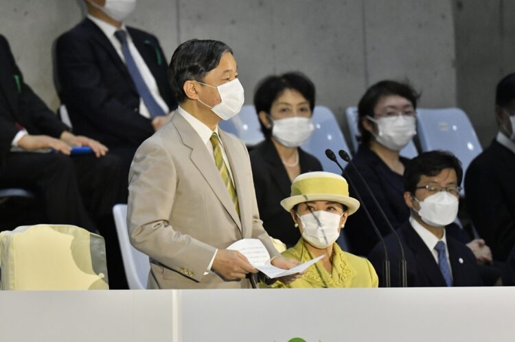 国民文化祭開会式にご出席（写真／JMPA）