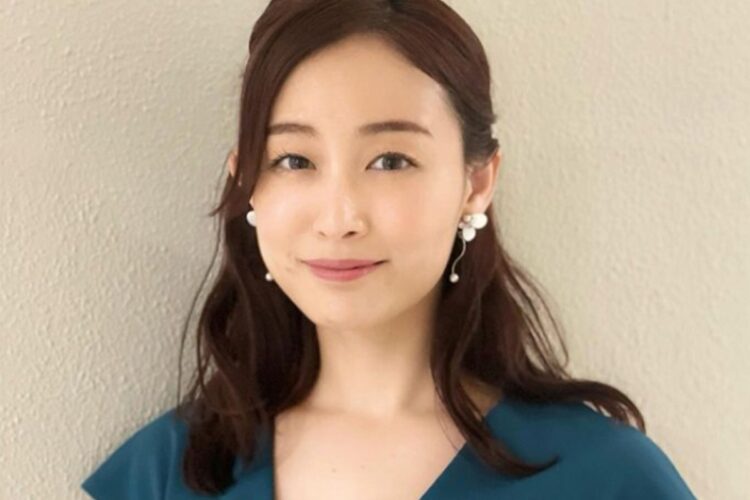 結婚と妊娠を発表した新井恵理那アナ（本人のインスタグラムより）