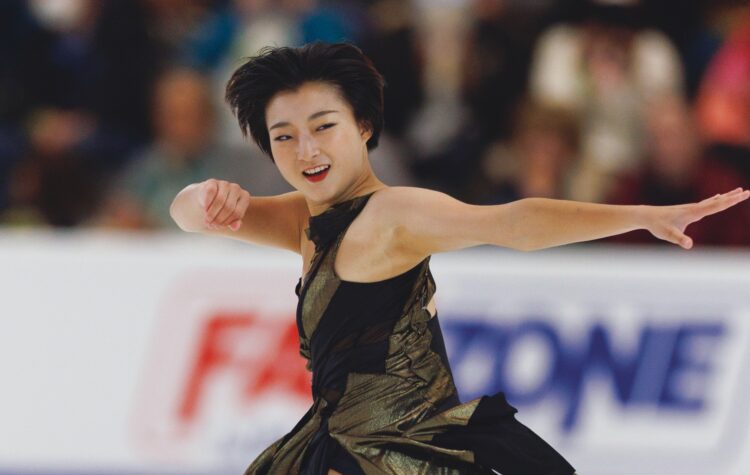 フィギュアスケートの坂本花織（写真／EPA＝時事）