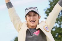 11年189日ぶりの優勝となったキンクミこと金田久美子(時事通信フォト)