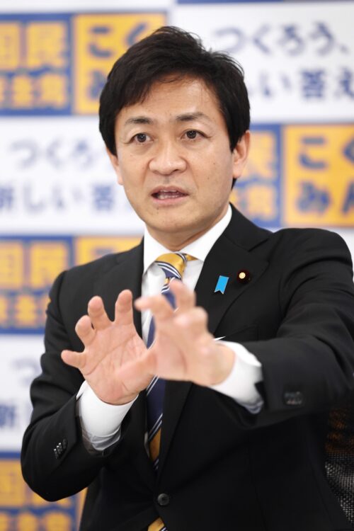 国民民主党の玉木雄一郎・代表（時事通信フォト）