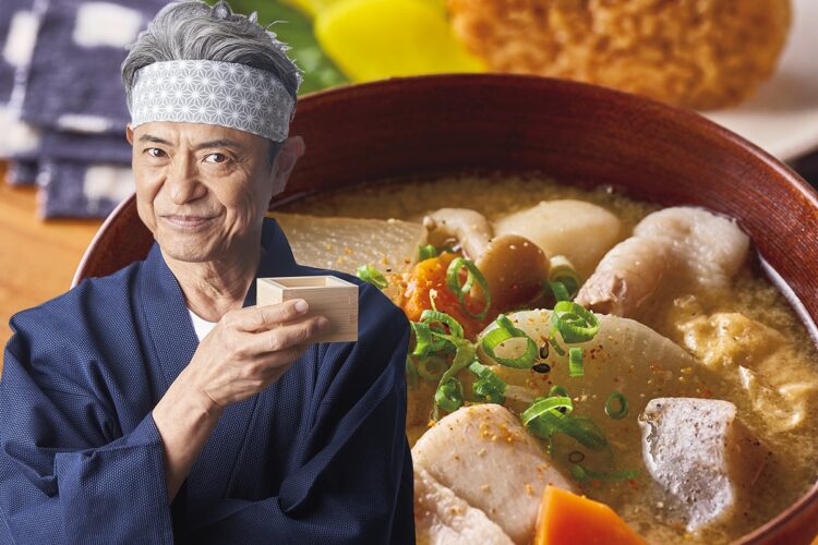 俳優・升毅の根菜たっぷり豚汁　呑みの〆にもピッタリ「旨味あふれ、おかずにもなる」