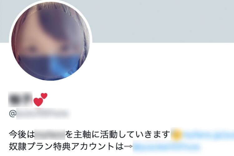 こちらは「表」のアカウント（ツイッターより）