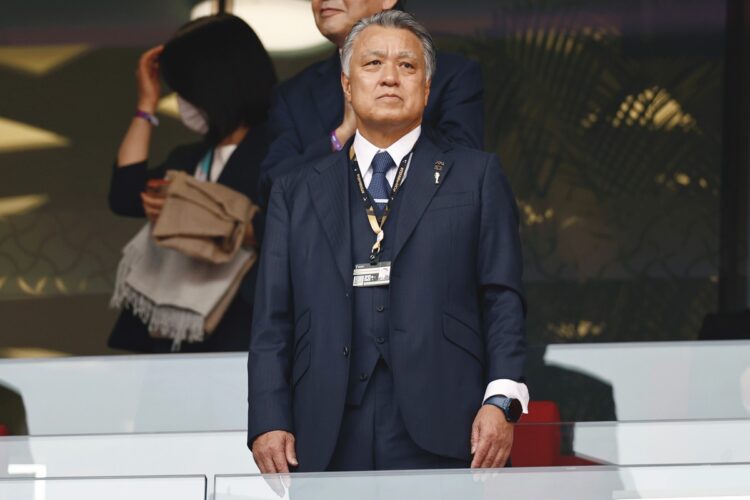 「サッカー以外のことでいろいろ話題にすることは好ましくない」と発言した日本サッカー協会・田嶋幸三会長（Getty Images）