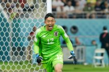 スーパーセーブを見せてくれた権田選手(Sipa USA/時事通信フォト)