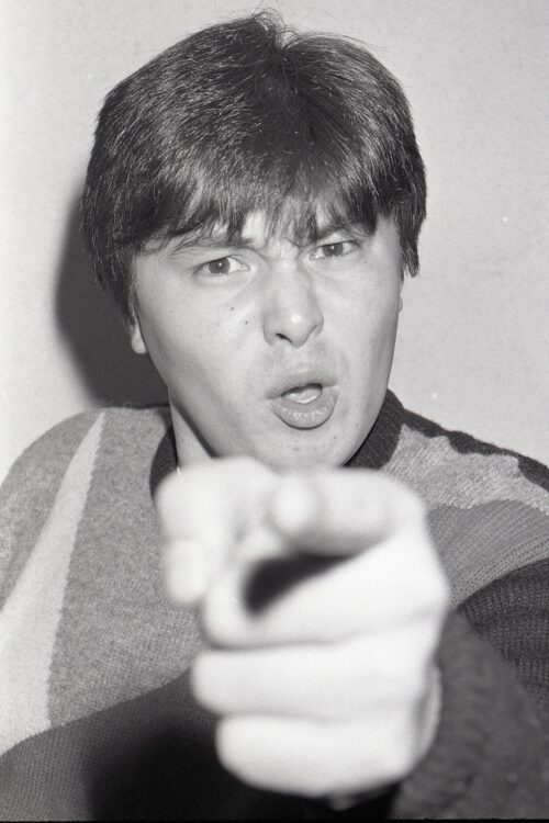 1985年撮影、さまざまな表情を見せる渡辺徹さん（その１）