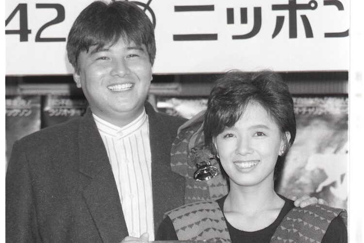 「第13回 ラジオ・チャリティ・ミュージックソン」に夫婦で出演（1987年撮影）