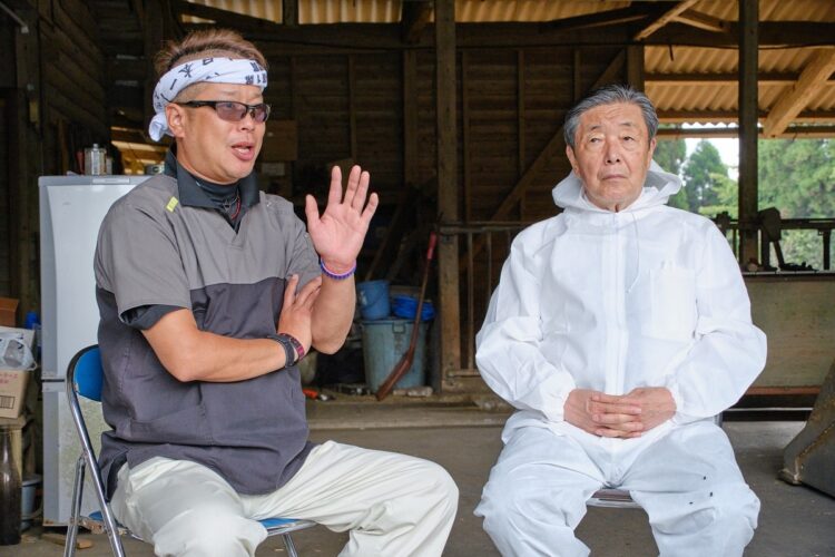 和牛の今後について語る藤山粋さんと、森山氏