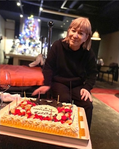 11月下旬に64才の誕生日を迎えた（インスタより）