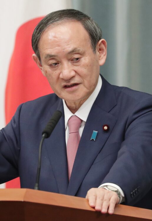 菅義偉・前首相（時事通信フォト）