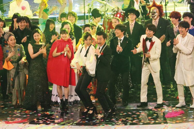 2018年の第69回では桑田佳祐と松任谷由実が共演（写真／女性セブン）