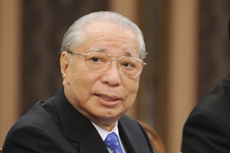 創価学会の名誉会長・池田大作氏（写真／共同通信社）