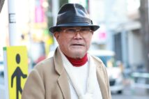インタビューに応じた前田吟さん（撮影／山口比佐夫）