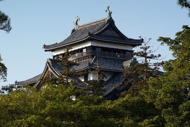 松江城（時事通信フォト）