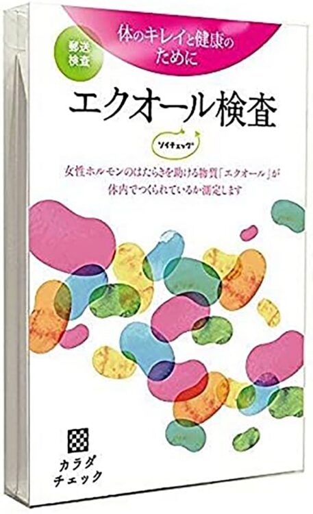 イソフラボンの効果が得られるかを検査する「エクオール検査 ソイチェック」を体験