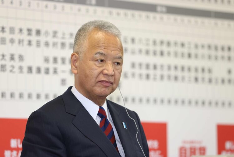 甘利明・前自民党幹事長（時事通信フォト）