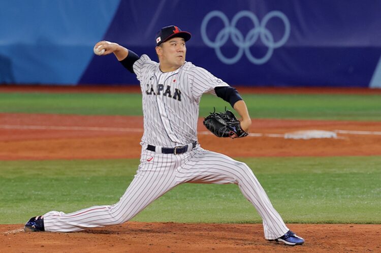 侍ジャパンへの熱い思いを吐露していた田中将大（写真／AFP＝時事）