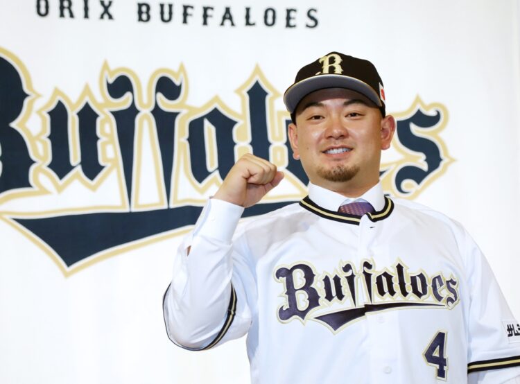 森友哉は辞退を表明（時事通信フォト）