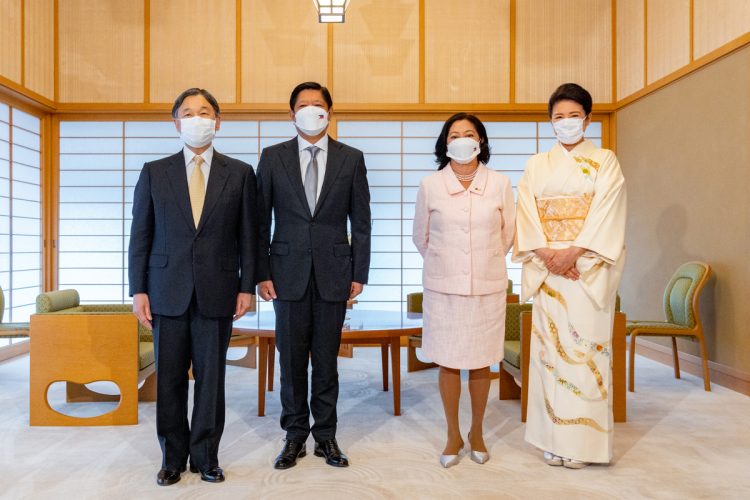 最近は比大統領夫妻と会われた（写真／宮内庁提供）