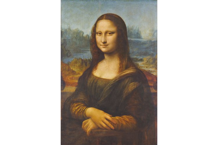レオナルド・ダ・ヴィンチ　モナ・リザ　1503～1505年頃　油彩　板　79.4×53.4cm　ルーヴル美術館　パリ（C）PPS通信社