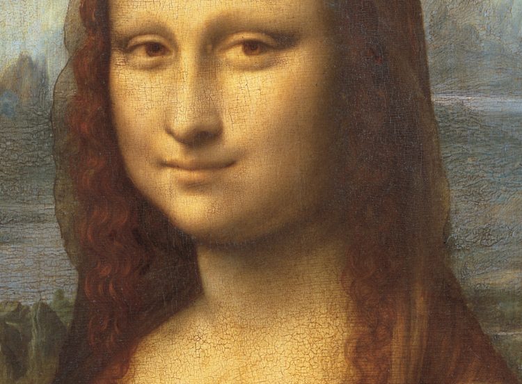 線で描かないから不思議な表情になった／レオナルド・ダ・ヴィンチ　モナ・リザ　1503～1505年頃　油彩　板　79.4×53.4cm　ルーヴル美術館　パリ（部分図）（C）PPS通信社