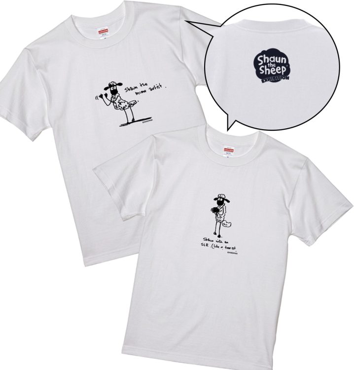 Tシャツも（全2種　各3190円）