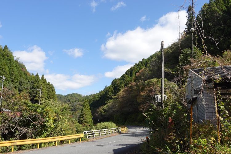 山深い地にある金峰の集落