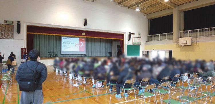 同社の技術を用いた実証実験には多くの住民が参加