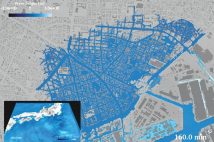 富士通が取り組む「リアルタイムAI津波予測」スパコン富岳を使い、内陸部の津波浸水も瞬時に予測