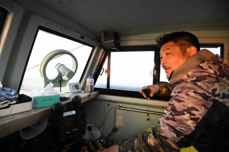 海に出る阿部さん