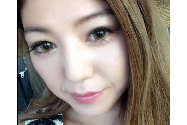 自撮りをアップする容疑者。カラコンを入れている(本人のインスタグラムより)