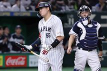 1次ラウンドで打撃不振だった村上宗隆(時事通信フォト)