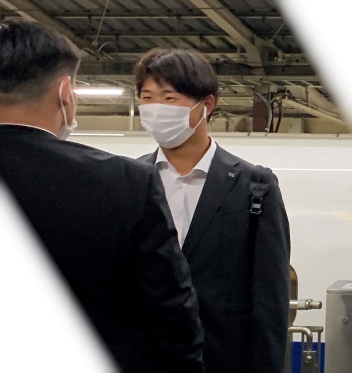 安田悠馬の笑顔