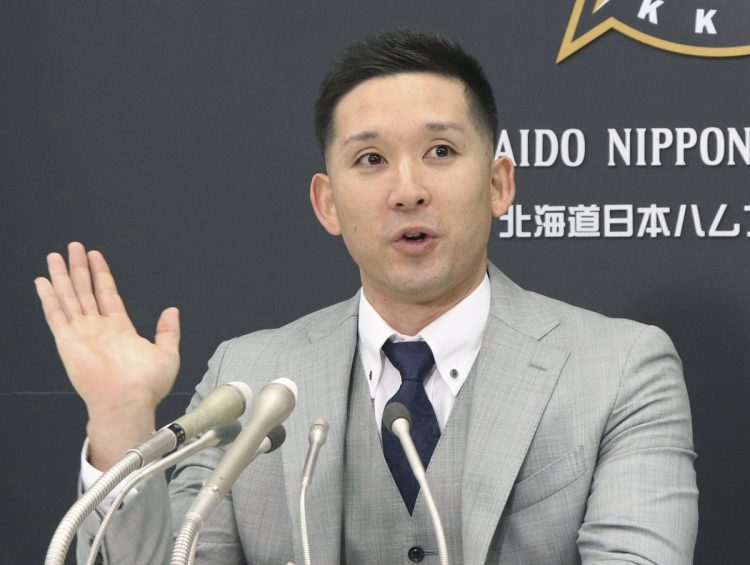 元日本ハムの杉谷拳士（写真／共同通信社）