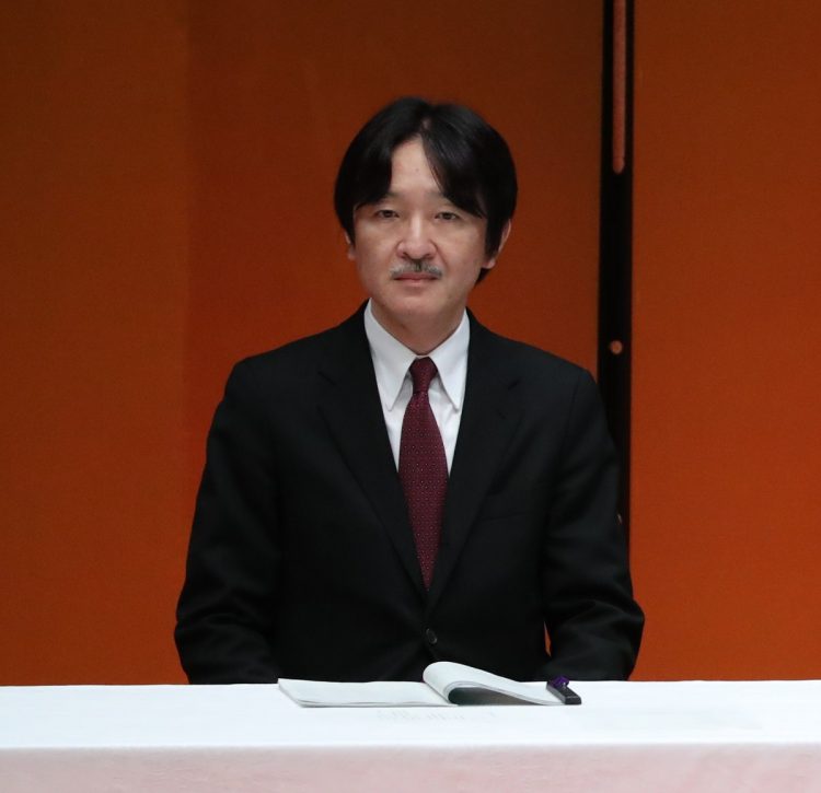 秋篠宮さまは「日動水」総裁(写真/JMPA)