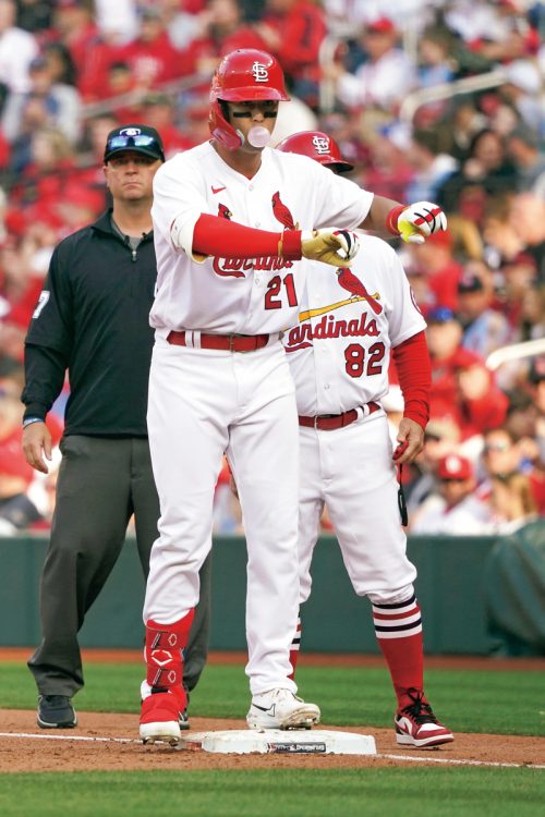 新パフォーマンスを披露（共同通信社）