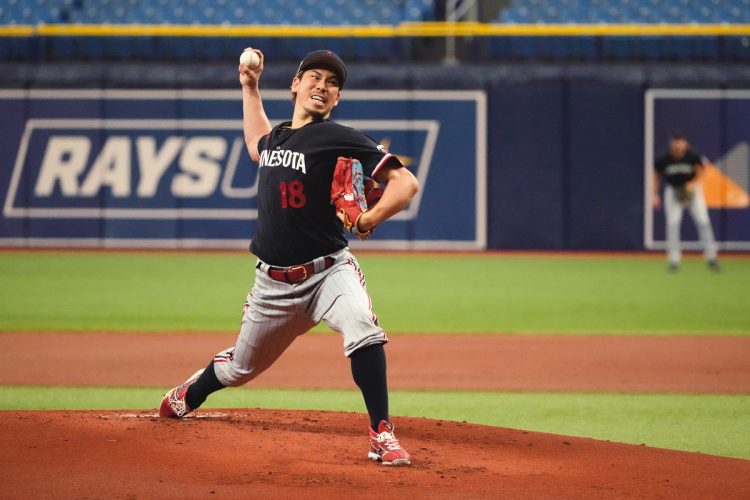 ミネソタ・ツインズの前田健太（写真＝USA TODAY Sports／ロイター／アフロ）