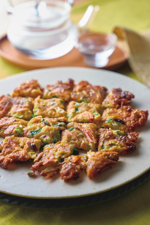お好み焼き粉を使って外はカリッ! 中はモチッ!「和風チヂミ」