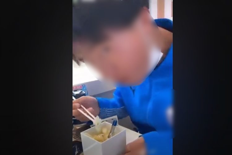 高校生は反省しているという(SNSより)