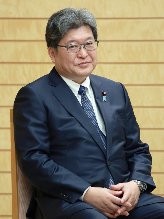 萩生田光一氏（時事通信フォト）