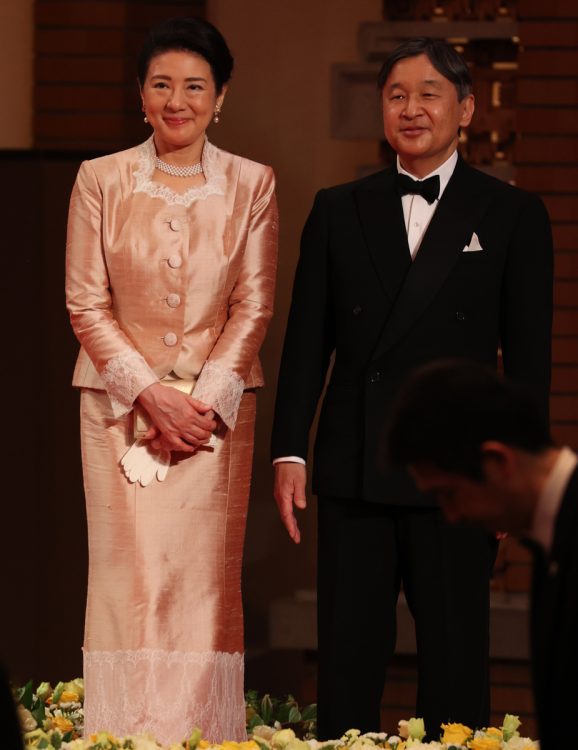 「日本国際賞」の授賞式での両陛下（写真／JMPA）