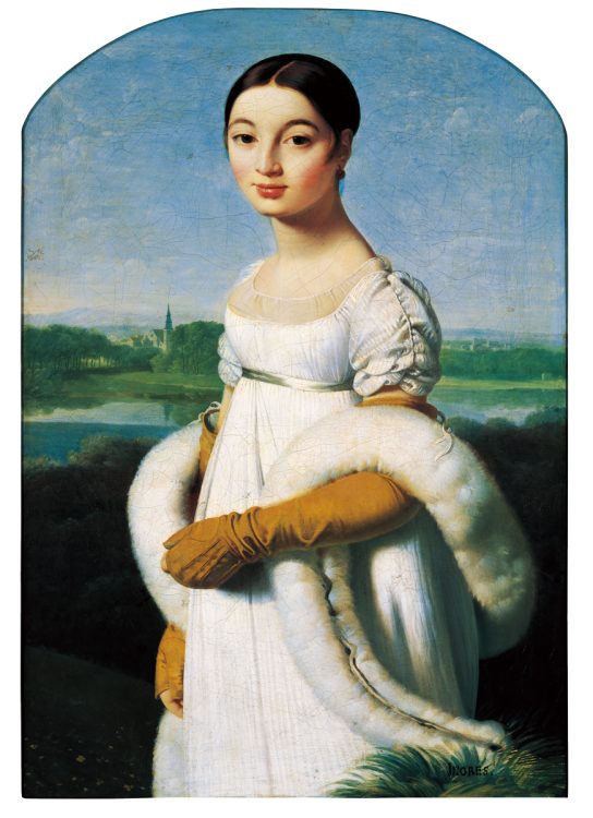 アングルの『リヴィエール嬢の肖像』