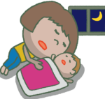 今日も寝落ちしちゃった…寝かしつけで寝落ちしない方法を知りたい!