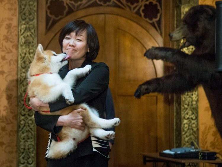 昭恵夫人もにっこり（AFP＝時事）