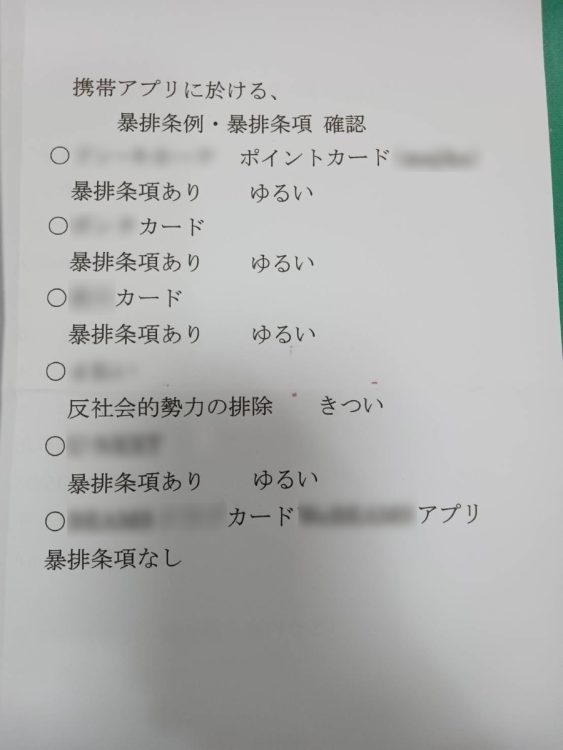 制作者の独断による「ゆるい」アプリ