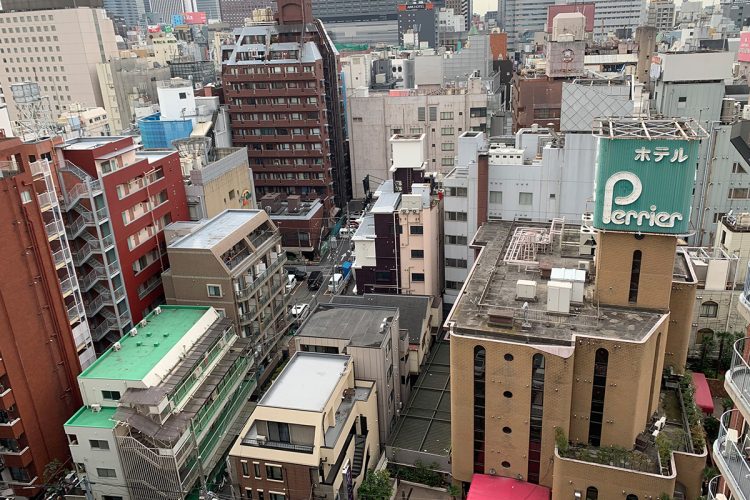 “ヤクザマンション”から見た景色