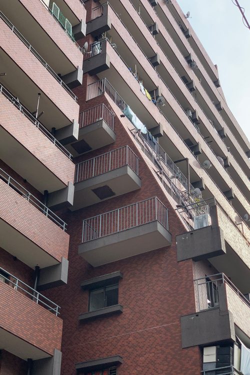 ヤクザマンションの外観
