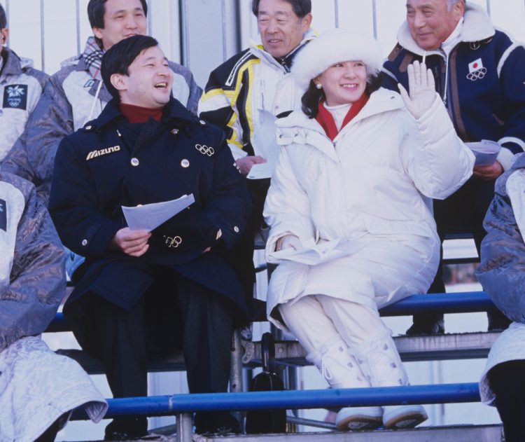 長野オリンピックで、スキージャンプをご観戦（写真／AFLO）