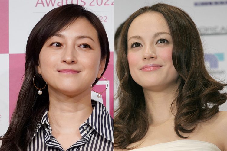 広末涼子（左／時事通信フォト）と牧瀬里穂（右／時事通信フォト）