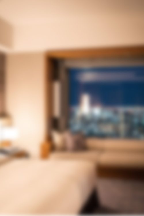 ホテルの部屋からは東京の夜景が見渡せる（SNSより。イメージです）